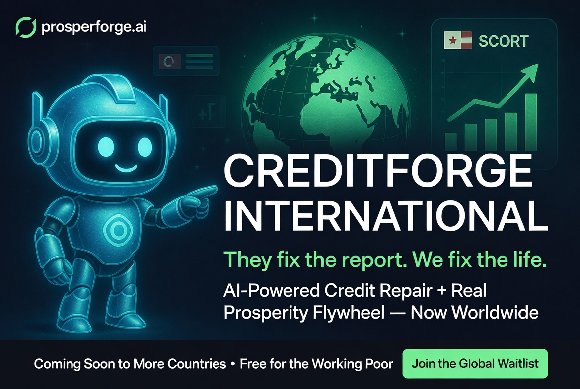 CreditForge International - They fix the report. We fix the life.