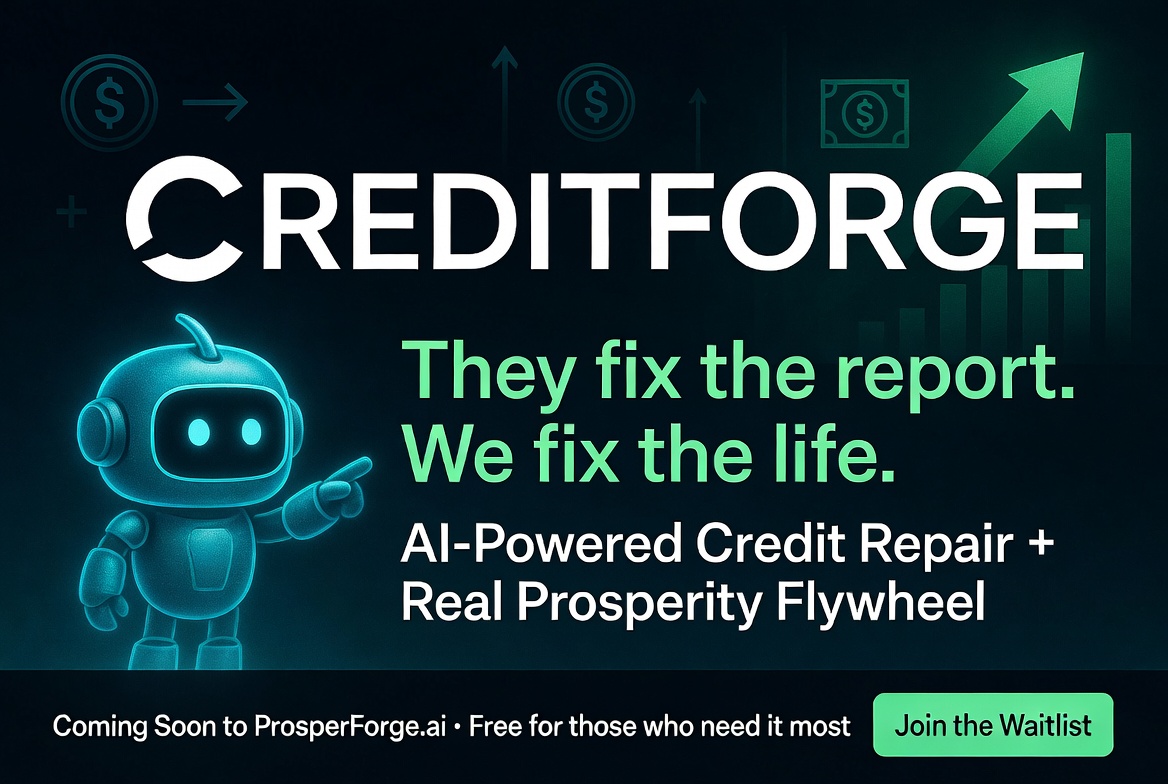 CreditForge - They fix the report. We fix the life.